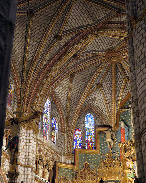 Vault of the Capilla Mayor (Main Chapel), Catedral de Toledo (Toledo Cathedral), Calle Cardenal Cisneros, Toledo