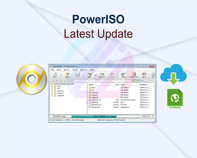 PowerISO 8.7 + Activator + Portable Latest Update