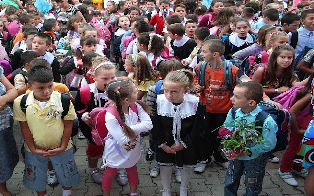 First day of School in Albania, emotions and problems