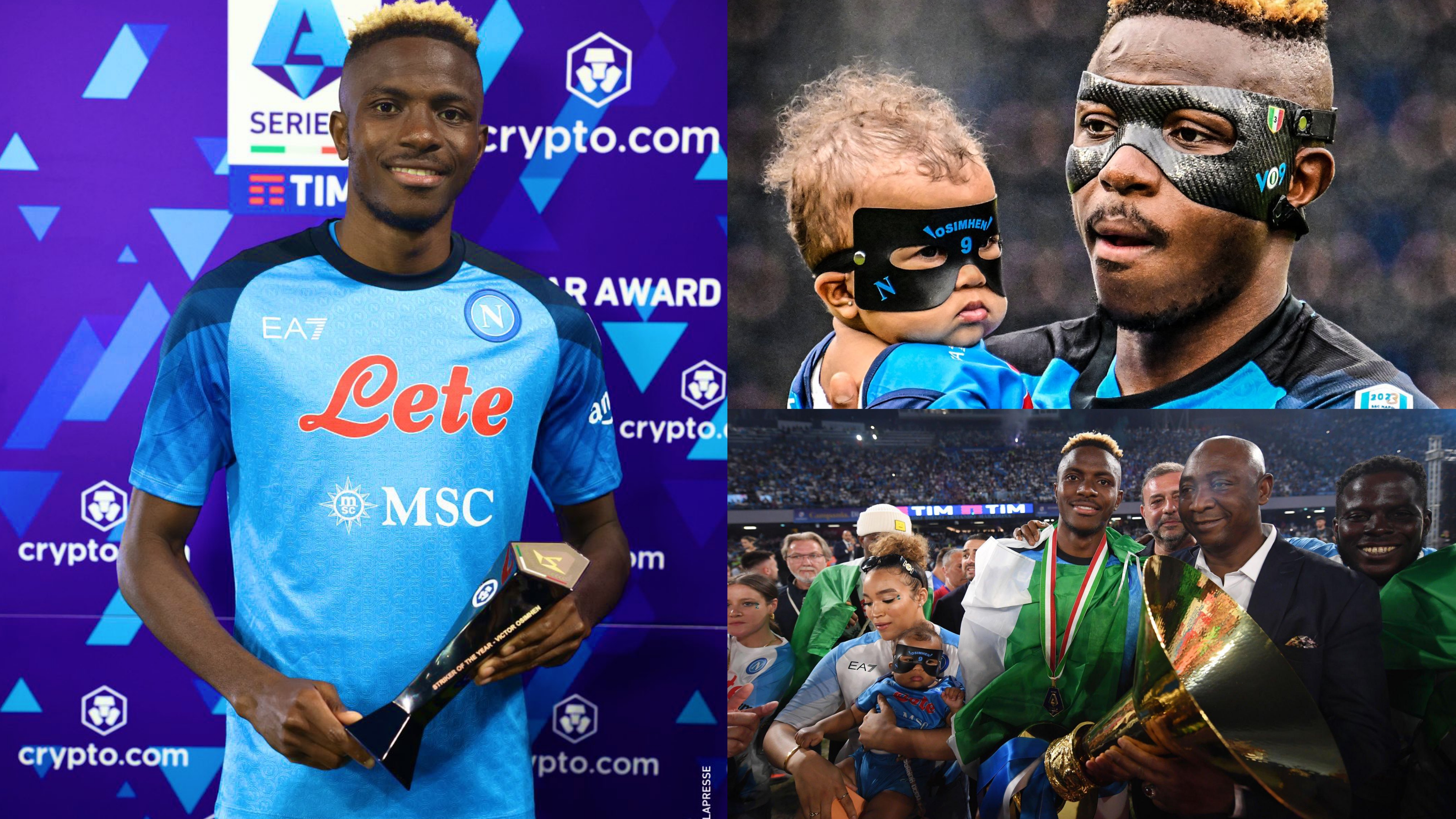 Victor Osimhen Breaks Record Again As He Wins The Serie A Golden Boot Award, And The Scudetto. - CloudNine Sports