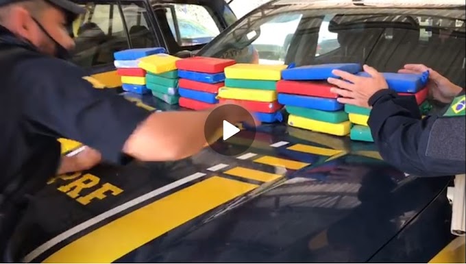 PRF apreende mais de R$ 1,3 mi de cocaína escondida em carro em Tianguá