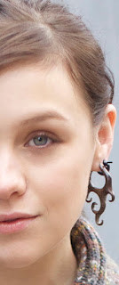 wooden earrings