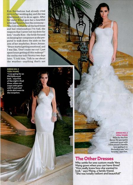 kim kardashian wedding dress