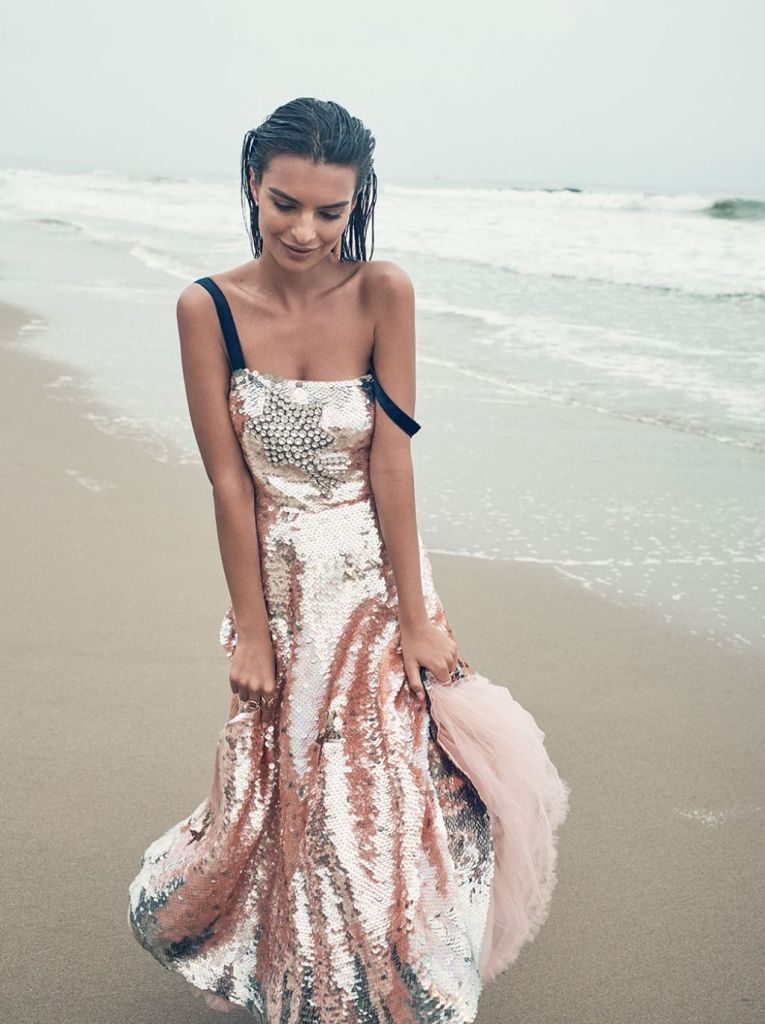 hot model Emily Ratajkowski sexy photo shoot for C magazine