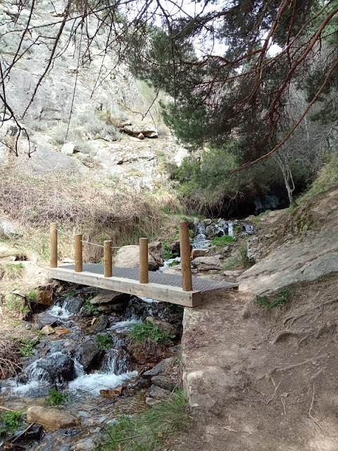 Puente en la Senda de la Chorrera de San Mames