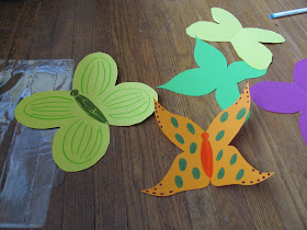 Construction Paper Butterflies