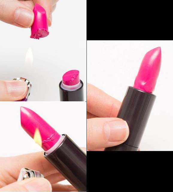 Your favorite lipstick broken in two? Don't worry, it can still be mended.