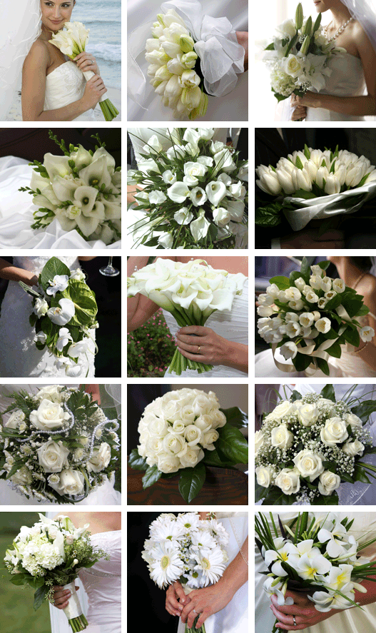 Wedding flowers brides bouquets