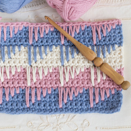 Crochet The Spike Stitch - Easy Tutorial