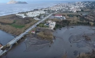 Το drone της απόλυτης καταστροφής! - Εικόνες αποκάλυψης στην Κρήτη μετά την κακοκαιρία! (video)