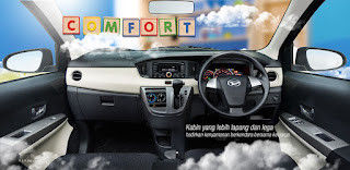 Interior Sigra (Sumber : Daihatsu)