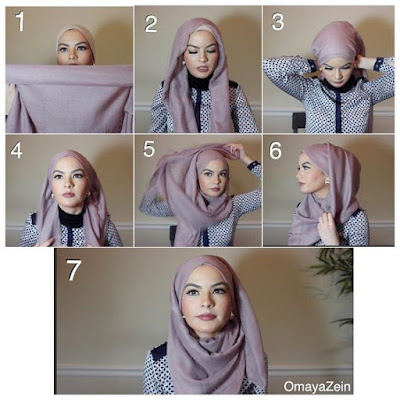 Tutorial Hijab Modern