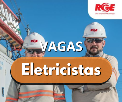 RGE abre vagas para eletricistas em diversas cidades do RS