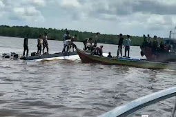 Kapal SB Evelyn Calista 01 Terbalik di Perairan Pulau Burung, Puluhan Penumpang Meninggal Dunia 