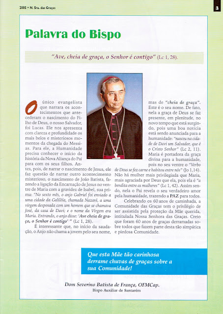 PROGRAMAÇÃO DAS FESTIVIDADES DE N. SRA. DAS GRAÇAS - 2005 - PAG 3