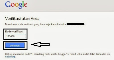 Verifikasi Akun Gmail