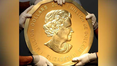 100Kg gold coin stolen