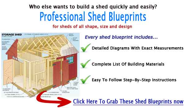 free garden shed plans 10 x 12