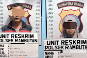 Pasutri Asal Dolok Masihul Ditangkap Polsek Rambutan Usai Gadaikan Mobil 