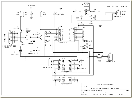 System circuit (not) Minimum (Evaluation Board) AT89C2051 and AT89C4051