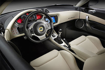 lotus evora inside view