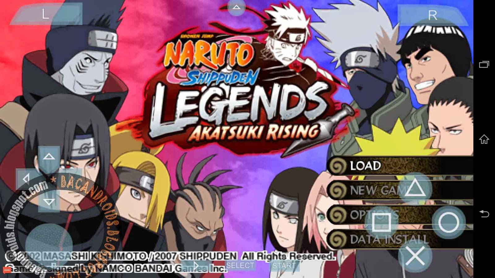 download ROM PSP game Naruto Shippuden CSO/ISO untuk PPSSPP Android