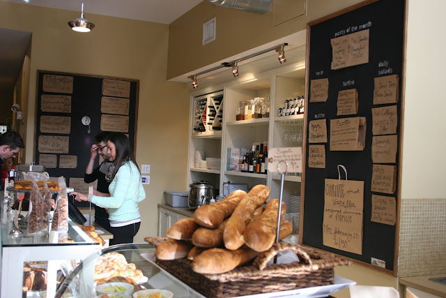 Counter at Floriole Bakery, Chicago, IL