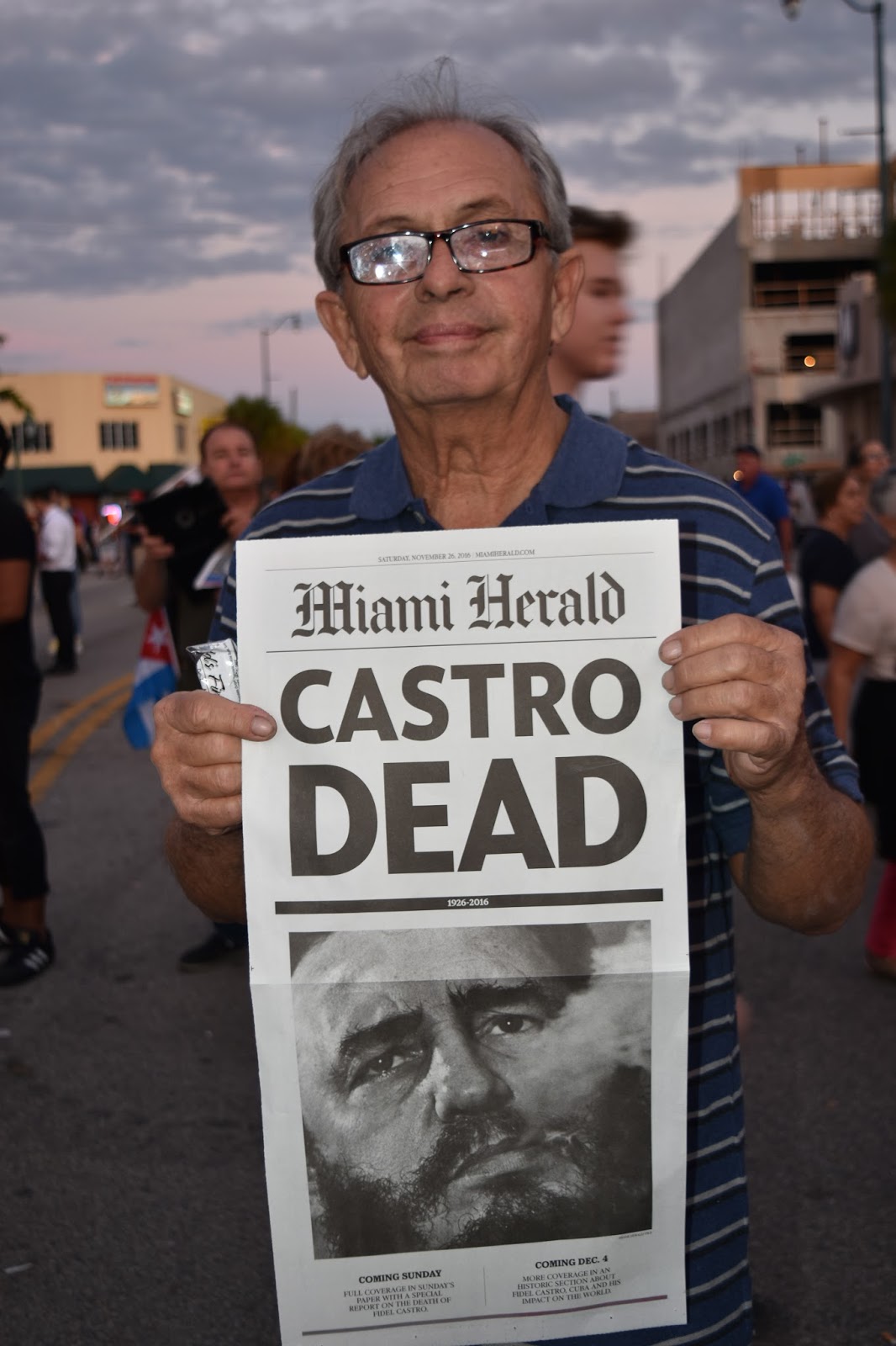 Miami Herald: Castro Dead