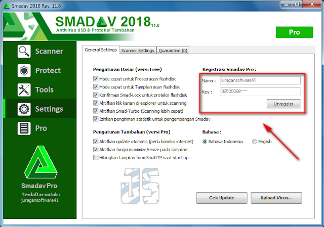  Salam kawan semuanya kali ini saya akan membagikan salah satu software antivirus yang mer Smadav 2018 Rev. 11.8 Final Full Version
