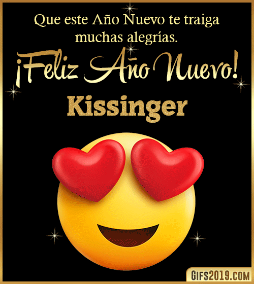Gif animado feliz año nuevo kissinger