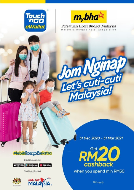 Book Your Next Budget Holiday With “JOM NGINAP” Using Touch ‘N Go EWallet