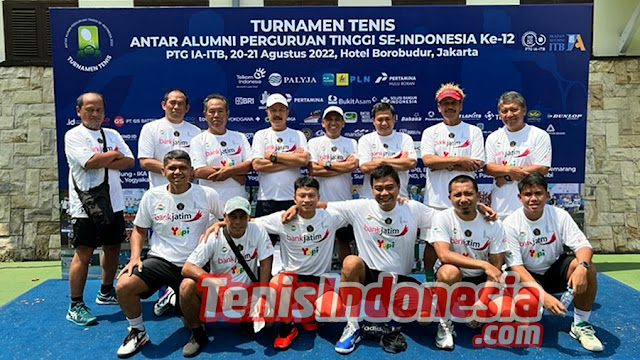 Turnamen Tenis Antar Alumni Perguruan Tinggi se-Indonesia 2022 Diikuti 16 Tim