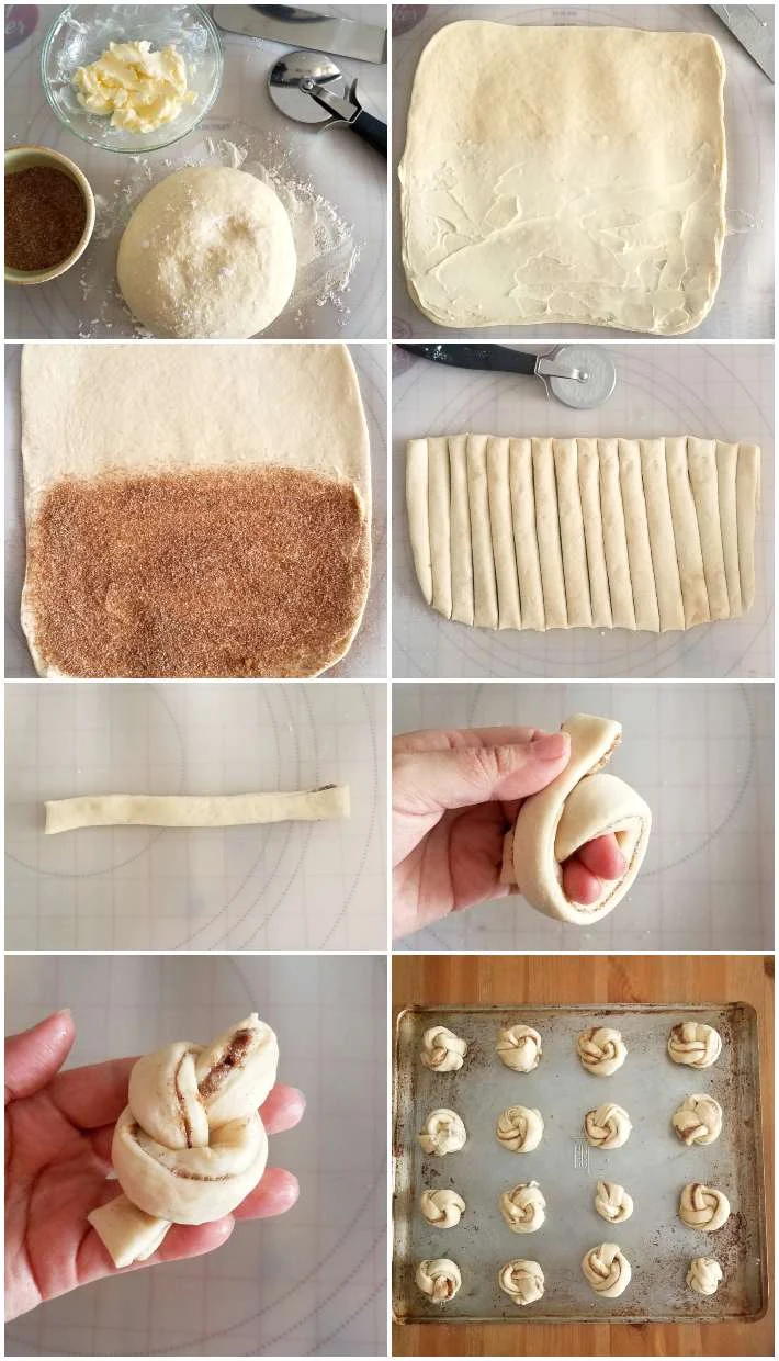 Proceso de elaboración de los lacitos de canela