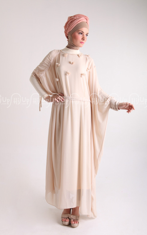 Gambar Model Baju Gamis Muslimah Modern Terbaru - Kumpulan 