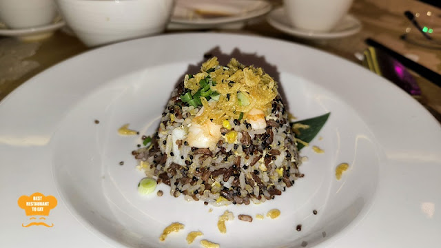 Le Mei Le Meridien Putrajaya CNY 2024 - Fried Organic Brown Rice With Quinoa, Seafood & Sakura Shrimp