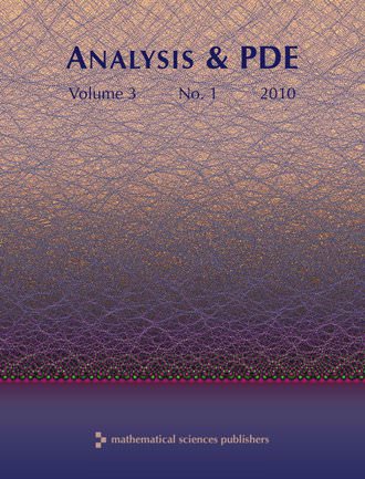 APDE - Analysis and PDE