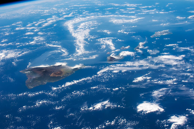 Hawaii seen from the International Space Station Hawaii seen from the International Space Station