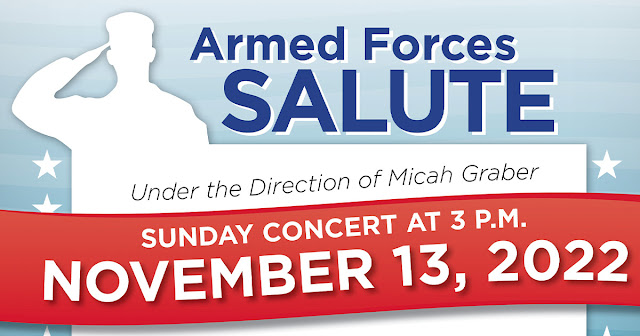 The Toledo Swiss Singers present "Armed Forces Salute" on Sunday, November 13, 2022