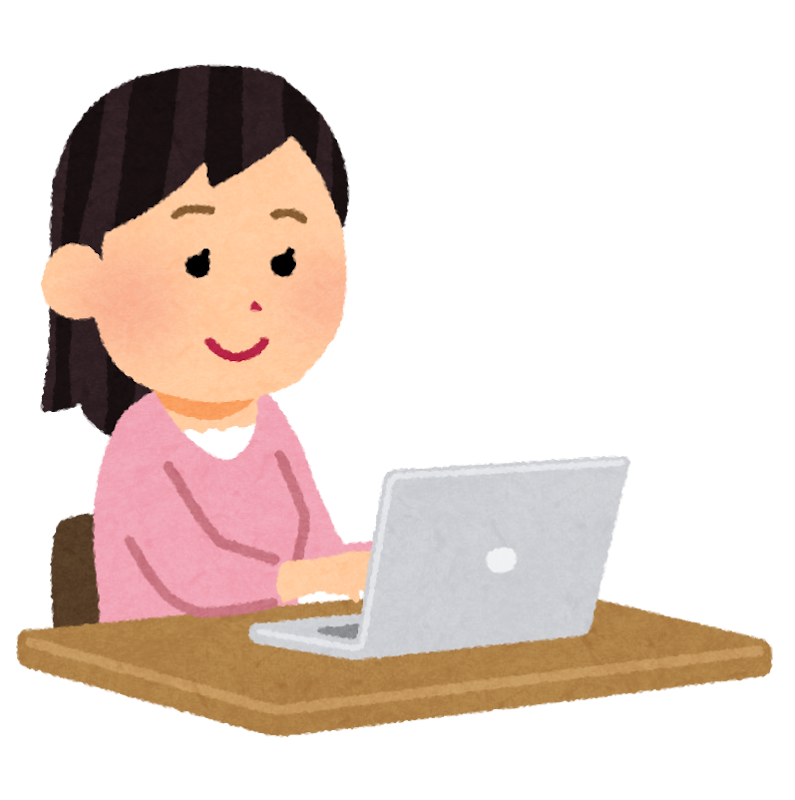パソコンを使う女性のイラスト かわいいフリー素材集 いらすとや パソコンを使う女性のイラスト かわいいフリー素材集 いらすとや
