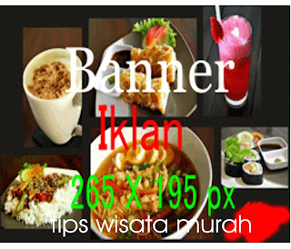 iklan banner wisata murah