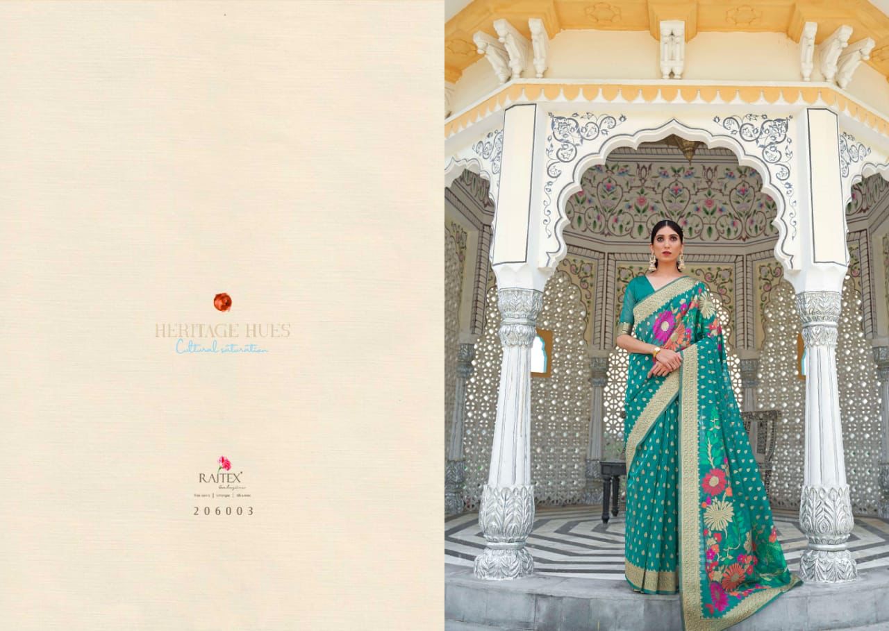Rajtex Kinaaz Linen Branded Sarees Catalog Lowest Price