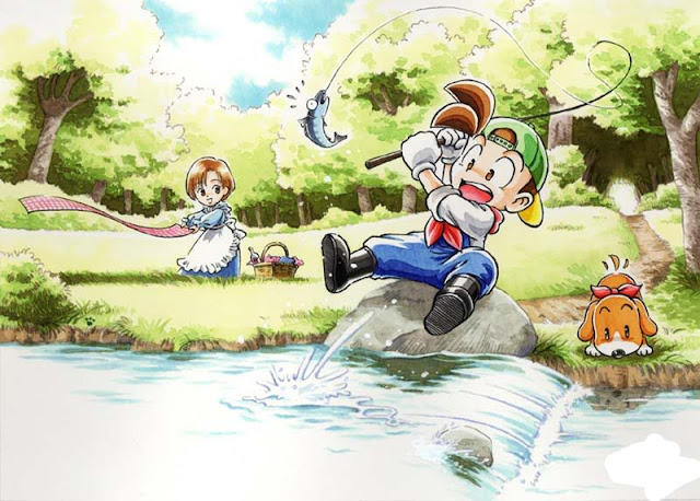 Mendapatkan Semua Ikan Legendaris di Harvest Moon: Back to Nature