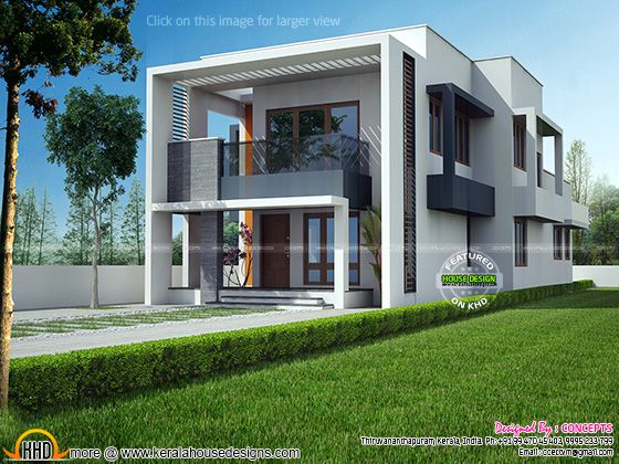 Floor plan  available of this 2000  sq  ft  home  Kerala home  