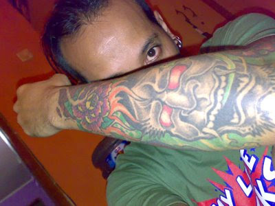 Devil tattoo design in hand. Devil tattoo design in hand Devil tattoo design in hand. Devil tattoo design in hand