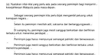 ILoveSejarah: contoh nilai