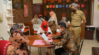 PJ Walikota Tebingtinggi Sidak di Dua Tempat Pelayanan Publik 