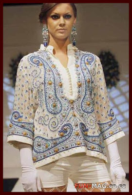 Fashion Designer Rizwan Beyg’s Collection at Bosnian fashion week 2009