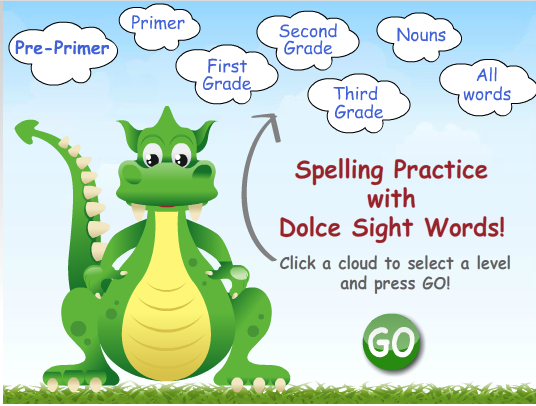 http://www.abcya.com/dolch_sight_word_spelling.htm