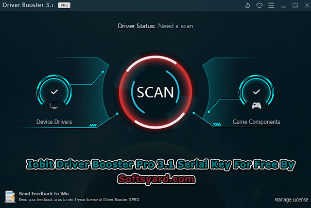 Iobit Driver Booster Pro 3.1 Serial Key For Free