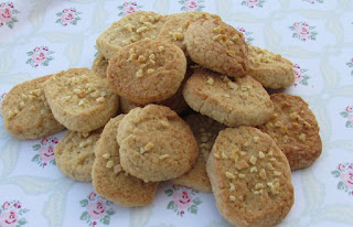 Almendrados, galletas, receta